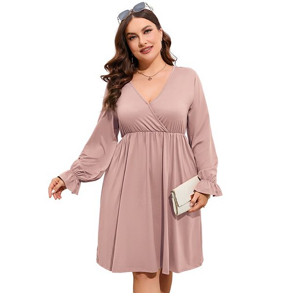 Женское платье макси с V-образным вырезом и длинными рукавами, карманы, повседневное Seoria, Apricot
Женское платье макси с V-образным вырезом и длинными рукавами, карманы, повседневное Seoria, Apricot