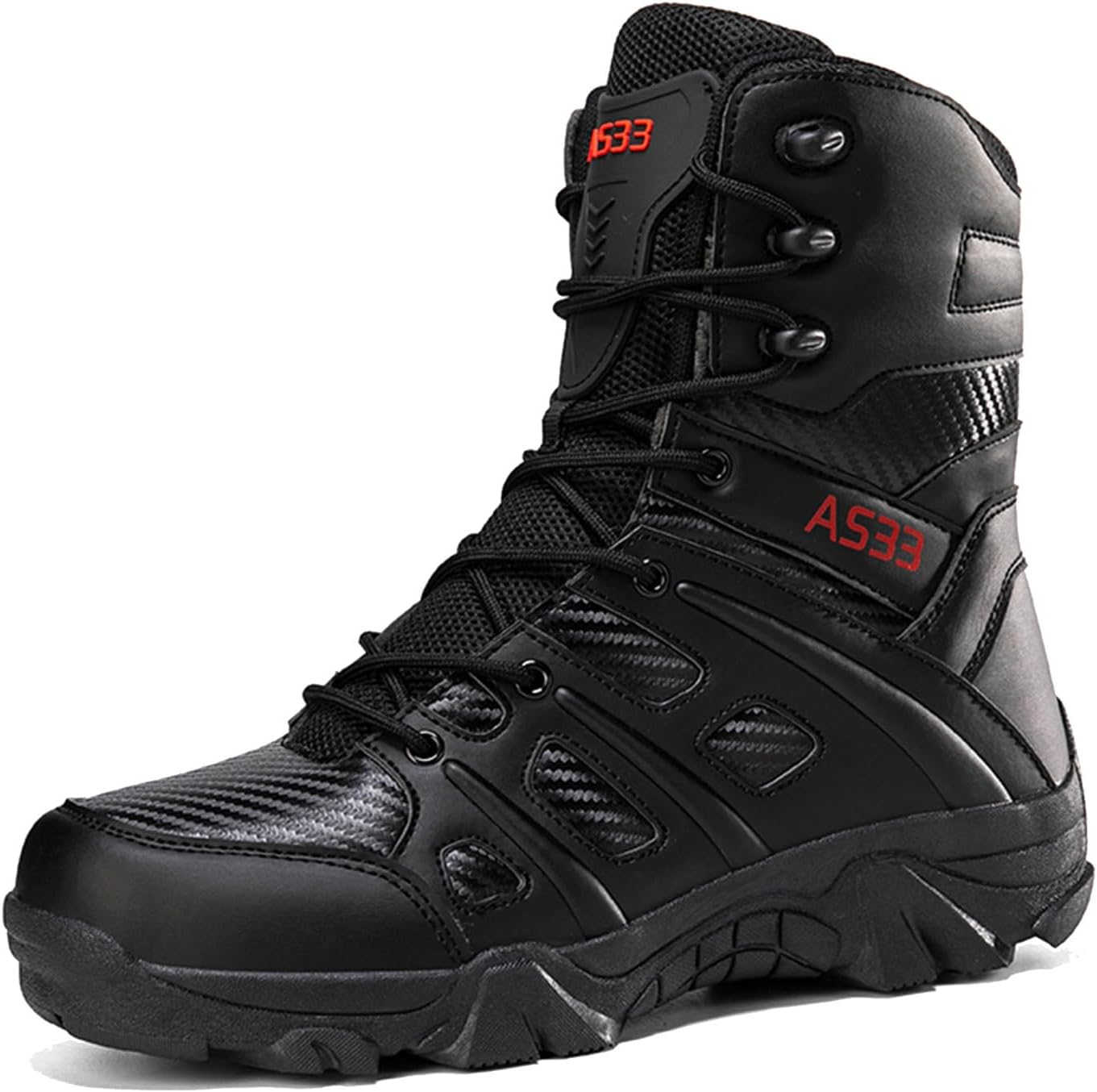 Мужские тактические ботинки из кожи с боковой молнией, легкие, боевые, для пустыни Zivopah, черный
Мужские тактические ботинки из кожи с боковой молнией, легкие, боевые, для пустыни Zivopah, черный