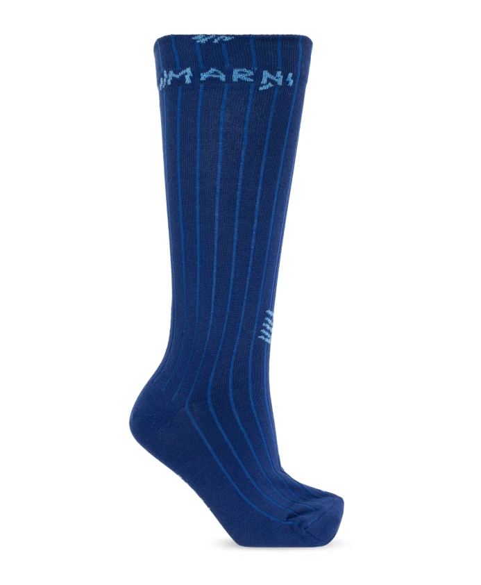 Носки с логотипом Marni, синий
Носки с логотипом Marni, синий