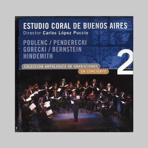 CD диск Estudio Coral De Buenos Aires / Puccio, Carlos: Coleccion Antologica En Concierto 2
CD диск Estudio Coral De Buenos Aires / Puccio, Carlos: Coleccion Antologica En Concierto 2