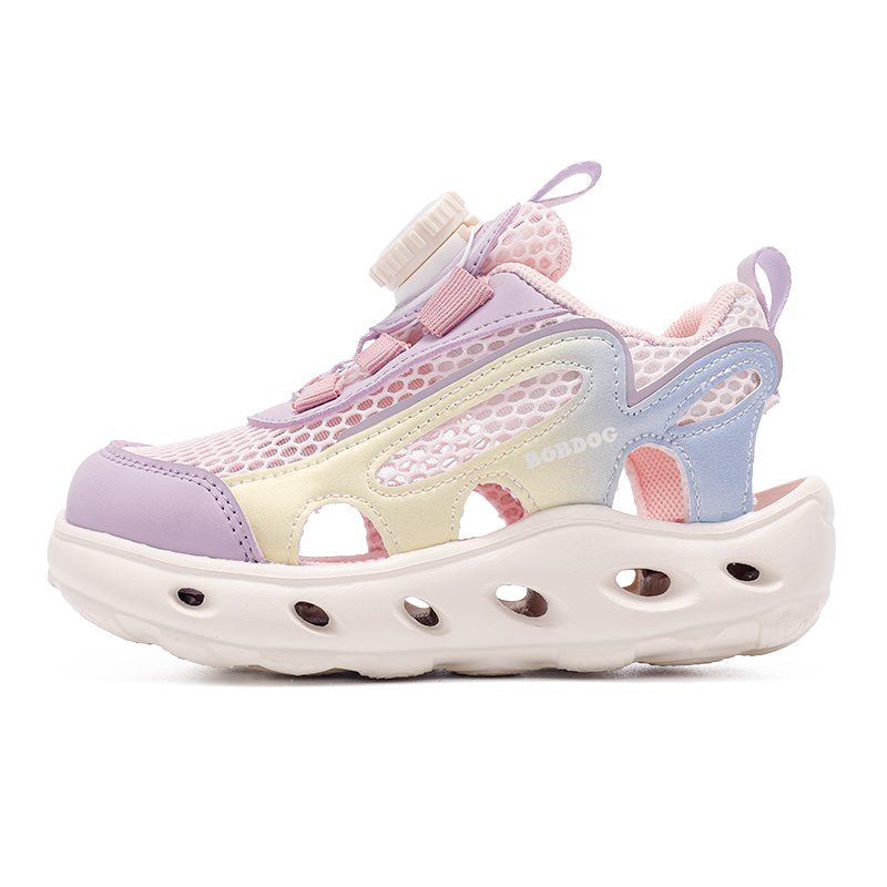 Детские сандалии с нескользящей подошвой и износостойким верхом BOBDOG, розовый/фиолетовый
Детские сандалии с нескользящей подошвой и износостойким верхом BOBDOG, розовый/фиолетовый