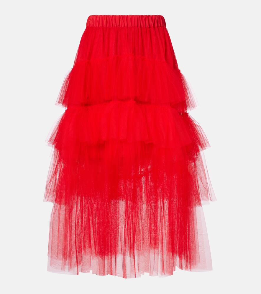 Многослойная юбка миди из тюля Simone Rocha
Многослойная юбка миди из тюля Simone Rocha