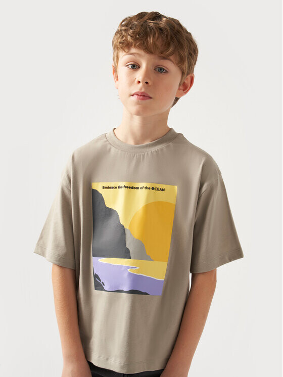 Футболка стандартного кроя Mayoral, бежевый
Футболка стандартного кроя Mayoral, бежевый