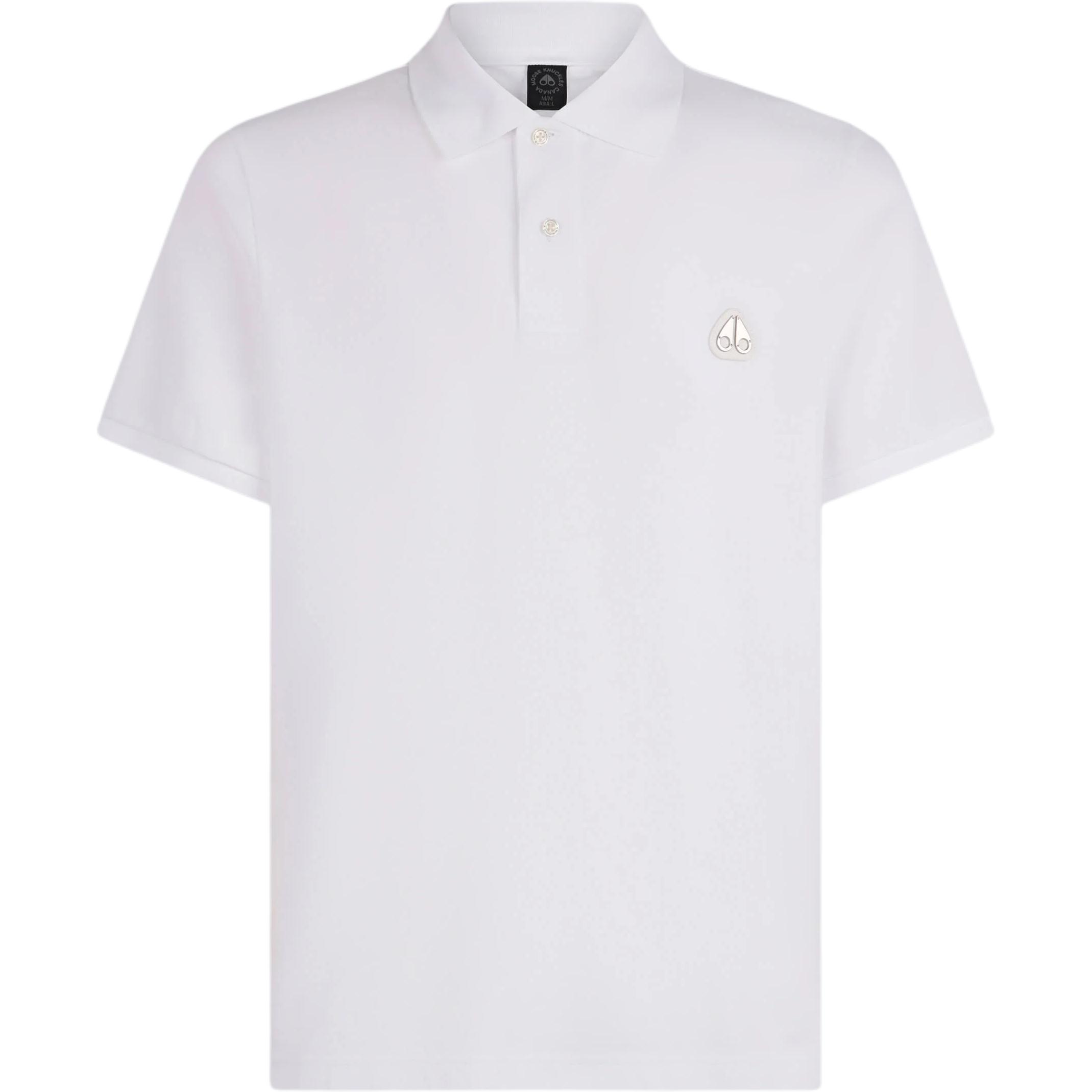 Поло с коротким рукавом и логотипом Moose Knuckles, белый
Поло с коротким рукавом и логотипом Moose Knuckles, белый
