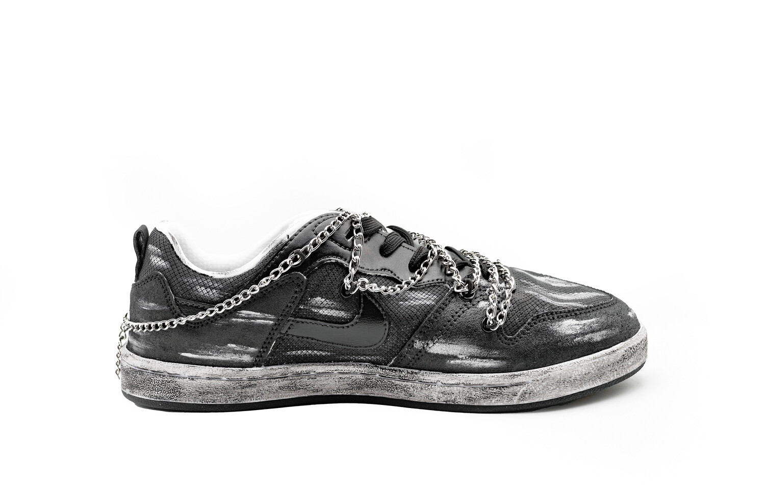 Кроссовки Nike SB Alleyoop Skateboarding Shoes Men Low-top Black/white, черный
Кроссовки Nike SB Alleyoop Skateboarding Shoes Men Low-top Black/white, черный