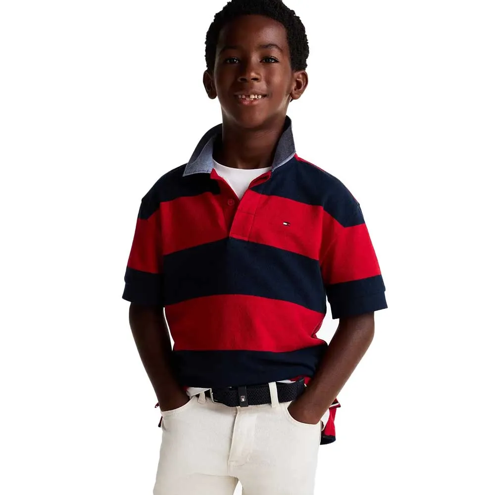 Поло с коротким рукавом Tommy Hilfiger Bold Stripe, красный
Поло с коротким рукавом Tommy Hilfiger Bold Stripe, красный