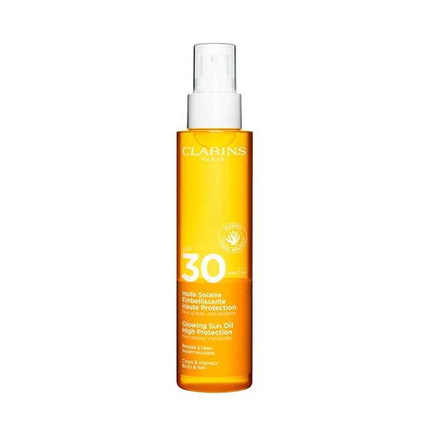 Сухое масло SPF30 Huile Solaire Embellissante Clarins, 150 ml
Сухое масло SPF30 Huile Solaire Embellissante Clarins, 150 ml