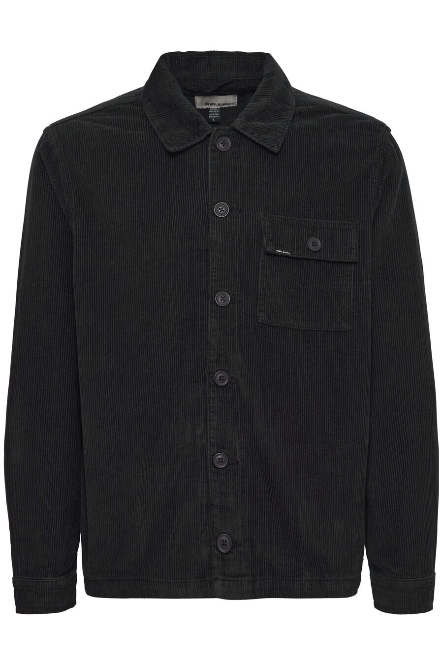 Рубашка узкого кроя на пуговицах Blend, черный
Рубашка узкого кроя на пуговицах Blend, черный