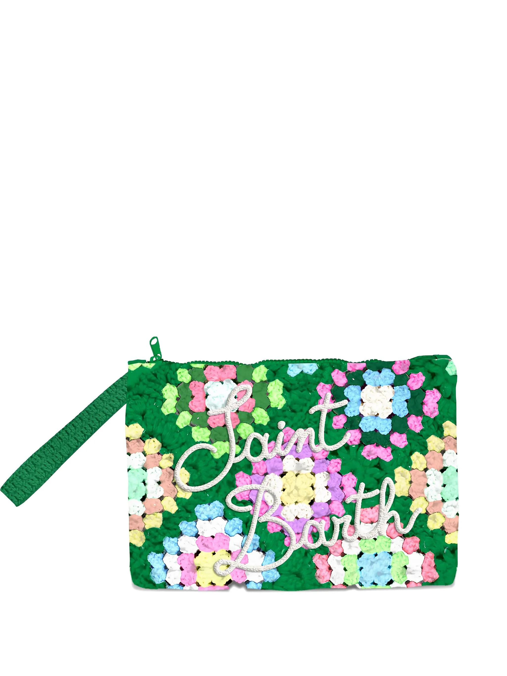 Клатч в технике кроше с логотипом Mc2 Saint Barth, зеленый
Клатч в технике кроше с логотипом Mc2 Saint Barth, зеленый