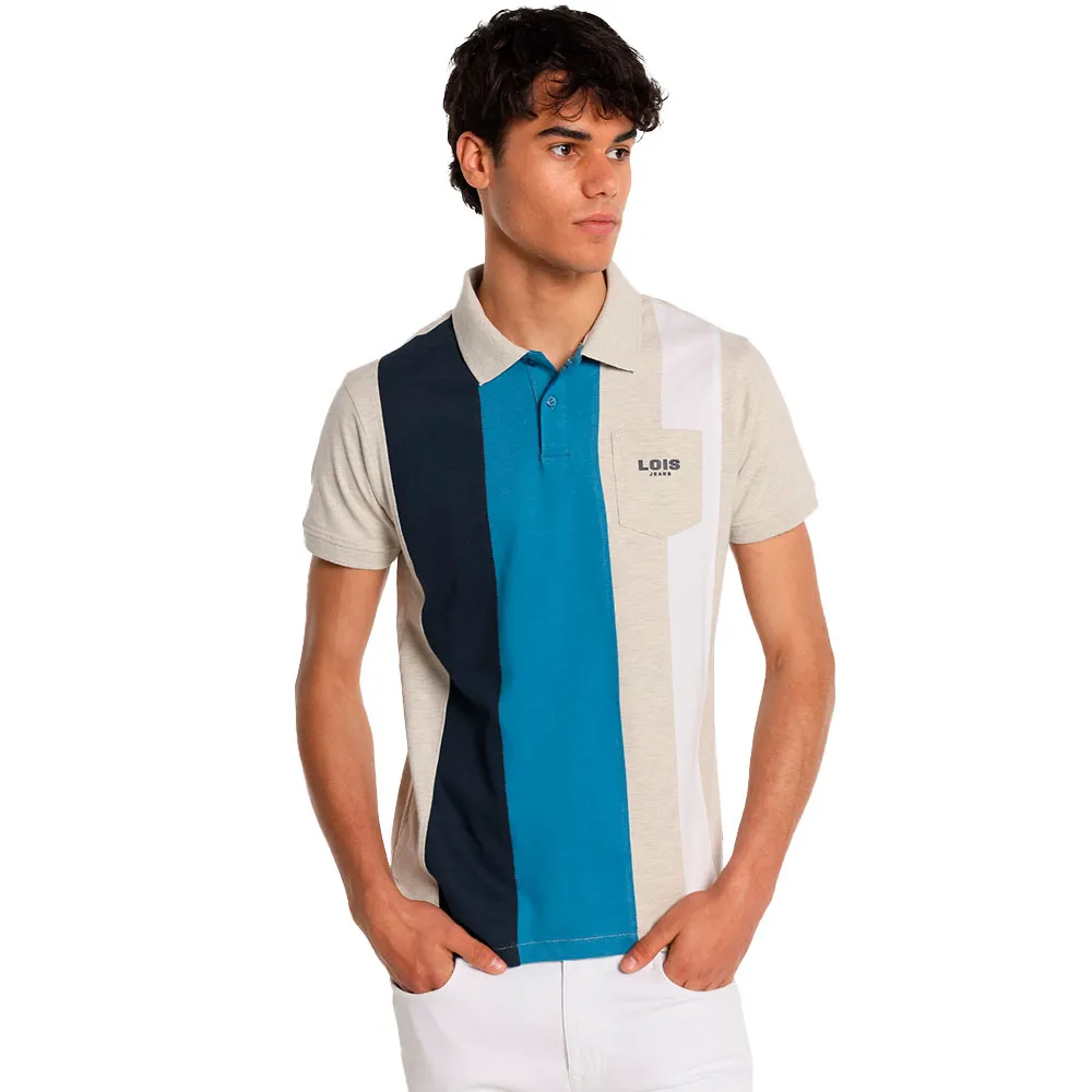Поло с коротким рукавом Lois Jeans 10716, разноцветный
Поло с коротким рукавом Lois Jeans 10716, разноцветный