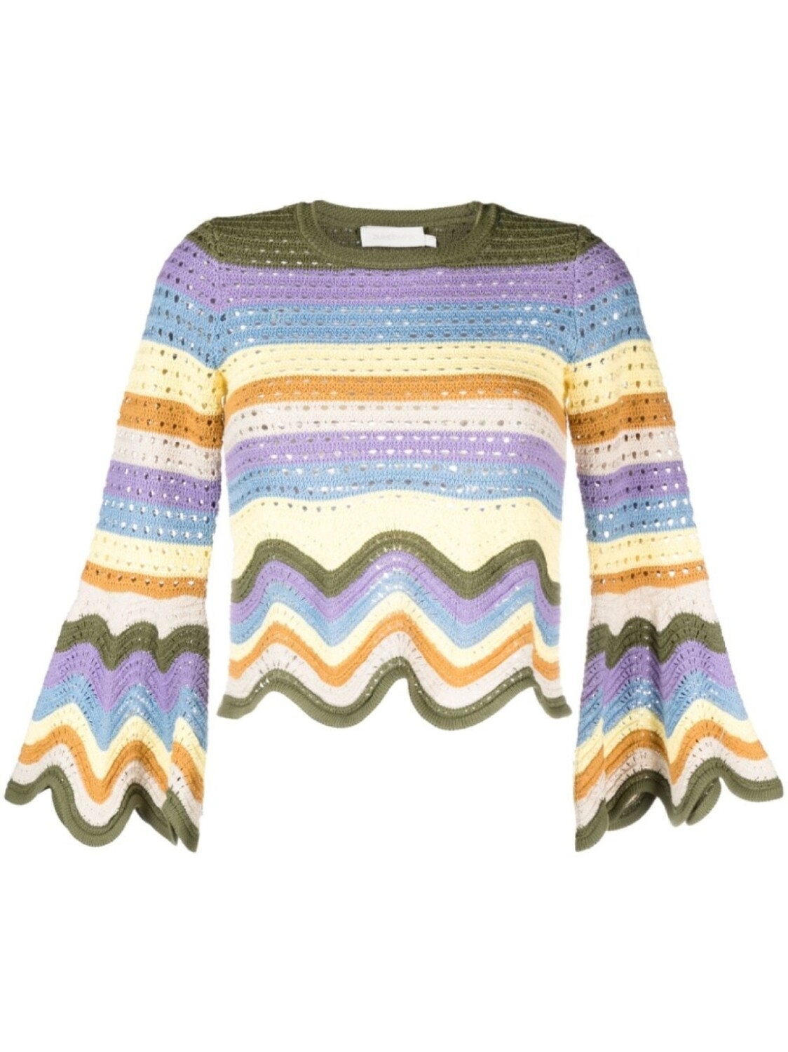 ZIMMERMANN джемпер с фестонами, желтый
ZIMMERMANN джемпер с фестонами, желтый