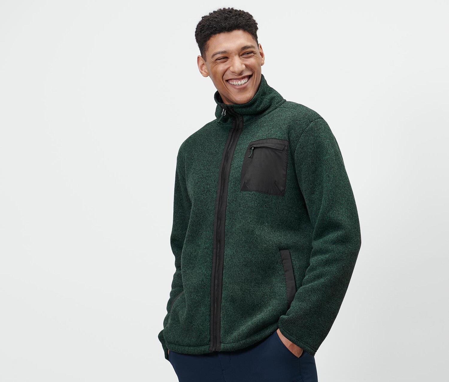 Утепленная флисовая куртка Tchibo, пятнистый темно-зеленый
Утепленная флисовая куртка Tchibo, пятнистый темно-зеленый