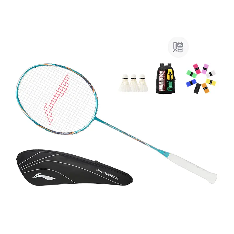 Ракетки для бадминтона Li-Ning, single racket+racket bag+badminton *6+badminton backpack+grip tape *2 (random color)
Ракетки для бадминтона Li-Ning, single racket+racket bag+badminton *6+badminton backpack+grip tape *2 (random color)