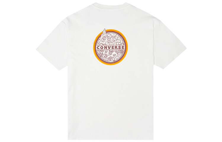 Футболка мужская белая Converse, белый 
Футболка мужская белая Converse, белый
