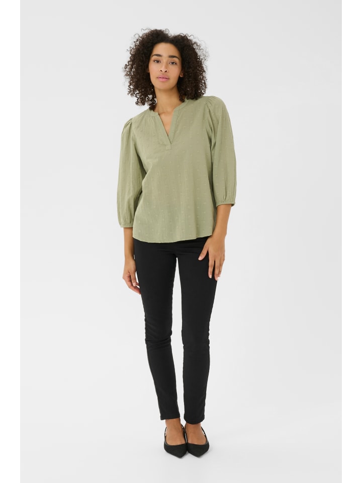 Блузка Kaffe, цвет oil green 
Блузка Kaffe, цвет oil green