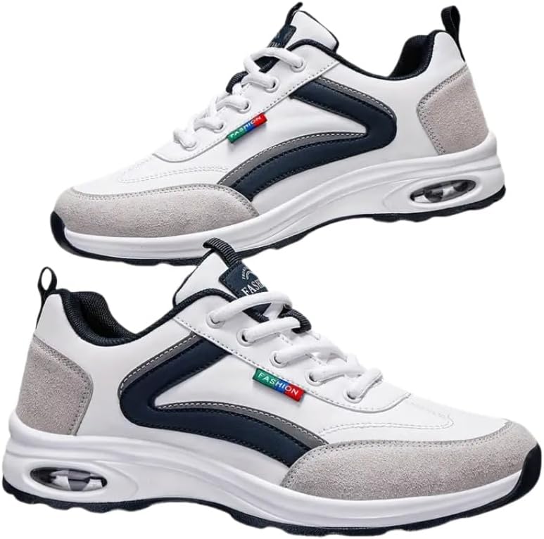 Мужские кроссовки для бега по дорогам - повседневные и спортивные, двухцветные, с воздушной подушкой, прочной резиновой подошвой, удобной тканевой подкладкой, на шнуровке, низкие кроссовки на все сезоны Fmshi, белый
Мужские кроссовки для бега по дорогам - повседневные и спортивные, двухцветные, с воздушной подушкой, прочной резиновой подошвой, удобной тканевой подкладкой, на шнуровке, низкие кроссовки на все сезоны Fmshi, белый