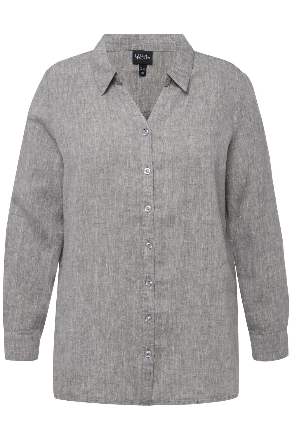 Блуза Ulla Popken Hemd, цвет hellgrau mélange
Блуза Ulla Popken Hemd, цвет hellgrau mélange