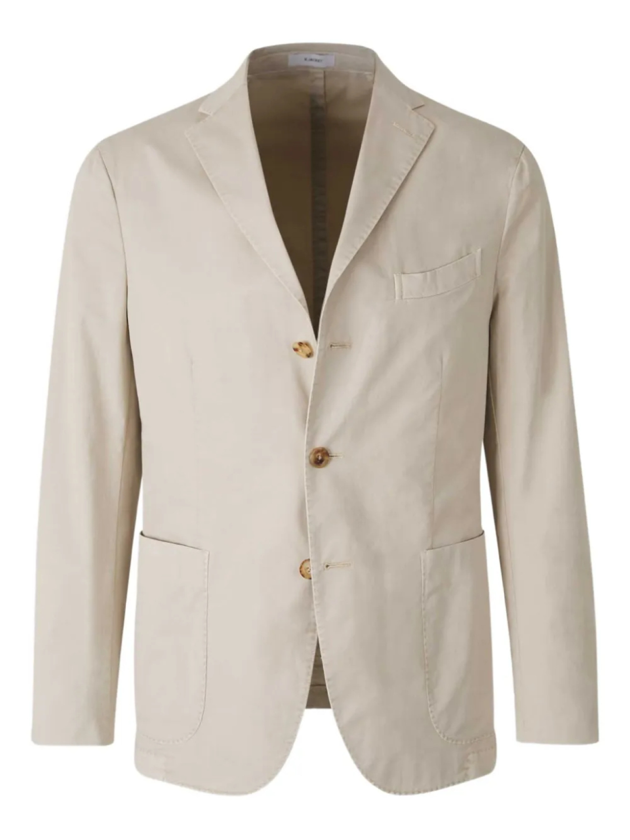 Однобортный блейзер Boglioli, нейтральный
Однобортный блейзер Boglioli, нейтральный