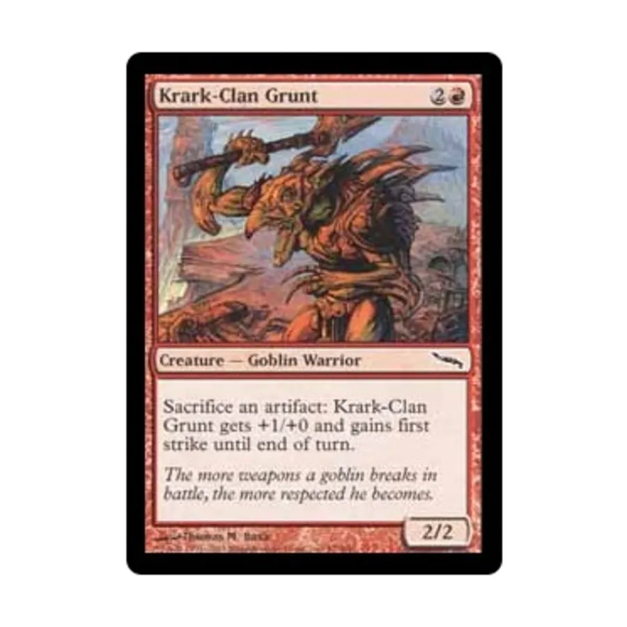 CCG Крарк-Клан Грант (К), MTG - Mirrodin
CCG Крарк-Клан Грант (К), MTG - Mirrodin