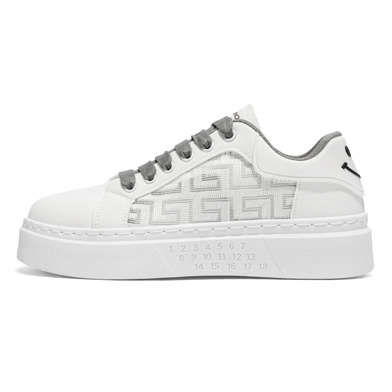 MIIOW Серые мужские устойчивые к истиранию дышащие низкие скейтбордские кроссовки с эффектом увеличения роста, цвет Gray
MIIOW Серые мужские устойчивые к истиранию дышащие низкие скейтбордские кроссовки с эффектом увеличения роста, цвет Gray