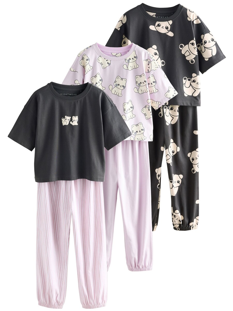 Пижама Next, розовый/черный
Пижама Next, розовый/черный