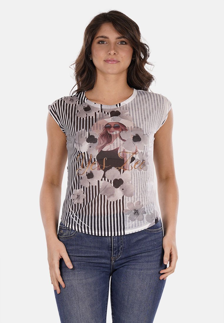 Футболка с принтом Yes Zee, черный
Футболка с принтом Yes Zee, черный