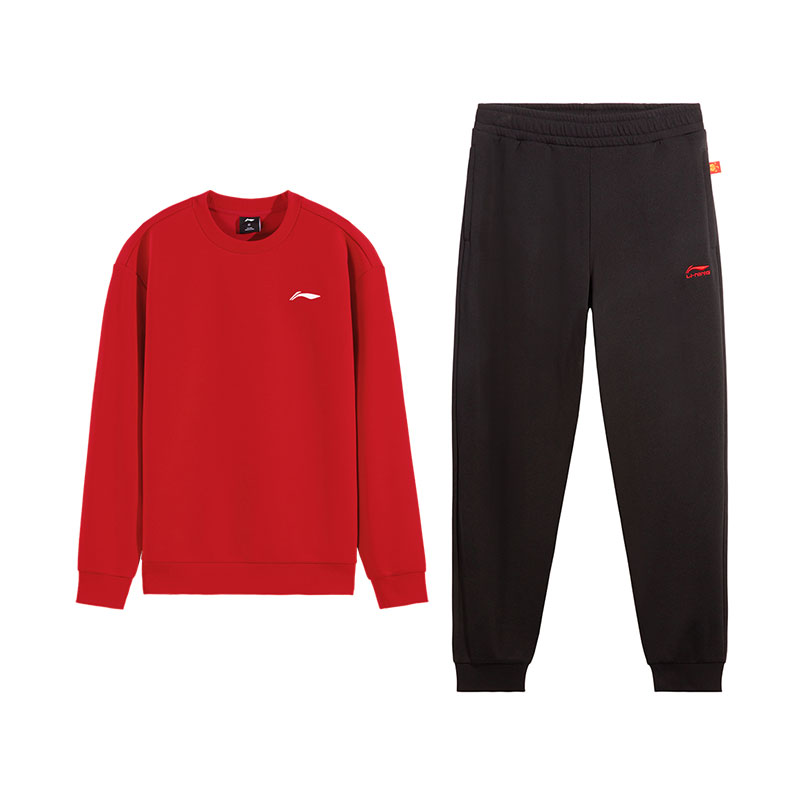 Li Ning Casual Sportswear Men's Li-Ning, bull красный top+черный pants
Li Ning Casual Sportswear Men's Li-Ning, bull красный top+черный pants