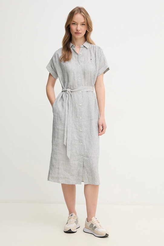 Льняное платье Tommy Hilfiger, серый
Льняное платье Tommy Hilfiger, серый