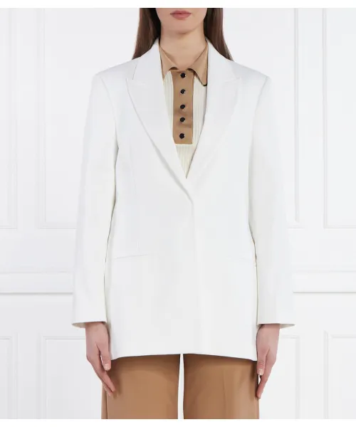 Элегантный приталенный пиджак из твила Regular fit Calvin Klein, белый
Элегантный приталенный пиджак из твила Regular fit Calvin Klein, белый