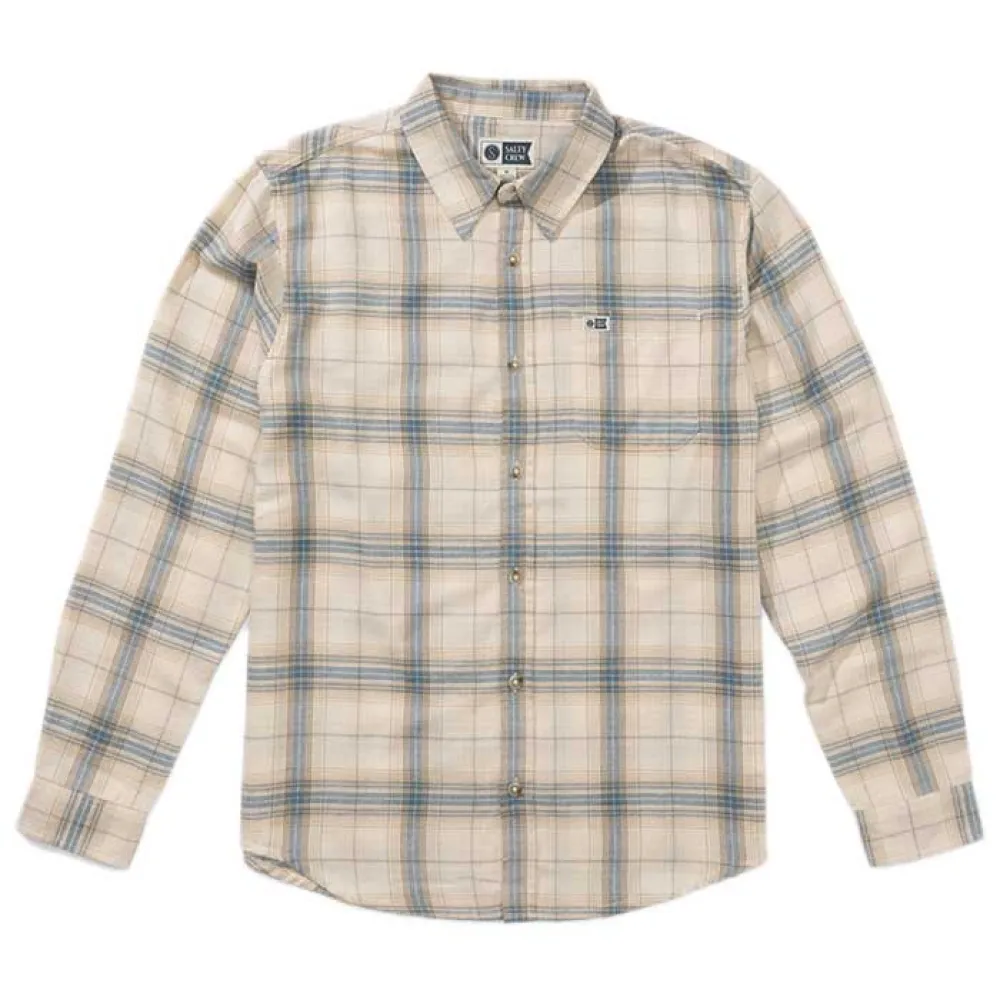 Рубашка с длинным рукавом Salty Crew Early bird flannel, бежевый
Рубашка с длинным рукавом Salty Crew Early bird flannel, бежевый