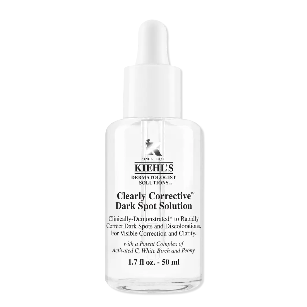 Сыворотка для лица clearly corrective dark spot solution Kiehls, объем 50 мл
Сыворотка для лица clearly corrective dark spot solution Kiehls, объем 50 мл