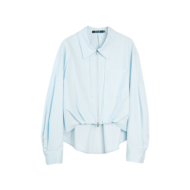 Рубашка женская с лацканом умеренной длины ELLE, синий
Рубашка женская с лацканом умеренной длины ELLE, синий