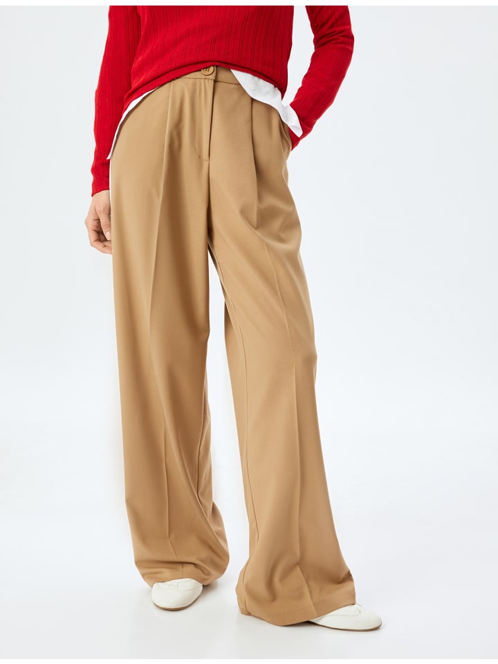 KOTON Бежевые брюки
KOTON Бежевые брюки