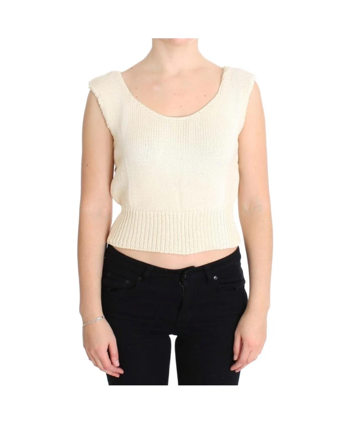 Бежевый вязаный жилет Pink Memories, бежевый
Бежевый вязаный жилет Pink Memories, бежевый