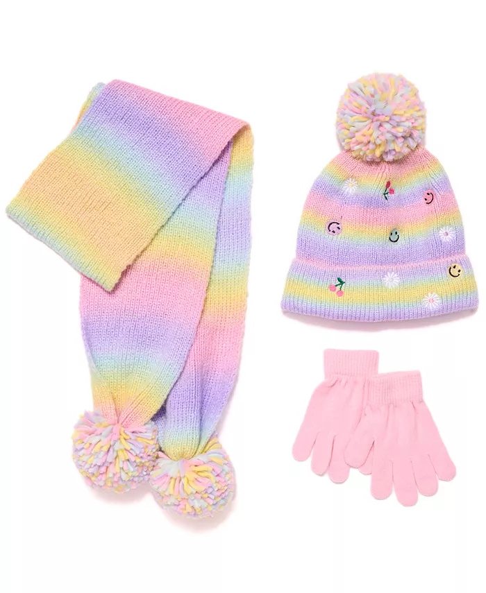 Большой набор для девочек: шапка, перчатки и шарф Inmocean, мультиколор
Большой набор для девочек: шапка, перчатки и шарф Inmocean, мультиколор