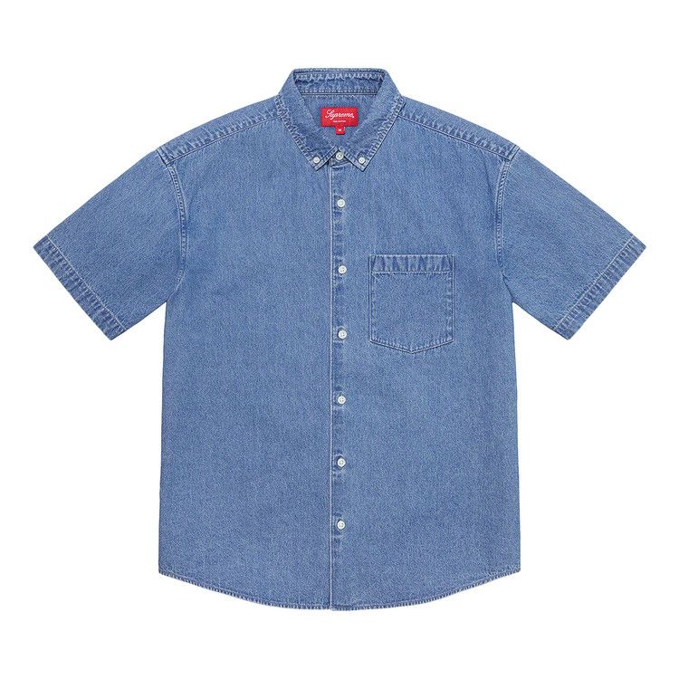 Рубашка Supreme Embossed Denim Short-Sleeve Shirt, Blue
Рубашка Supreme Embossed Denim Short-Sleeve Shirt, Blue