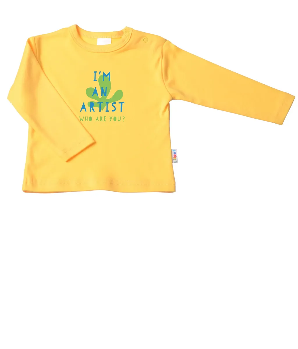 Лилипутская рубашка с длинными рукавами "Артист", с кнопками на плече Liliput, желтый
Лилипутская рубашка с длинными рукавами "Артист", с кнопками на плече Liliput, желтый