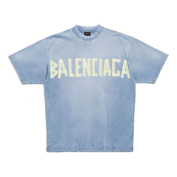 Футболка tape type t-shirt medium fit 'faded blue' Balenciaga, синий
Футболка tape type t-shirt medium fit 'faded blue' Balenciaga, синий