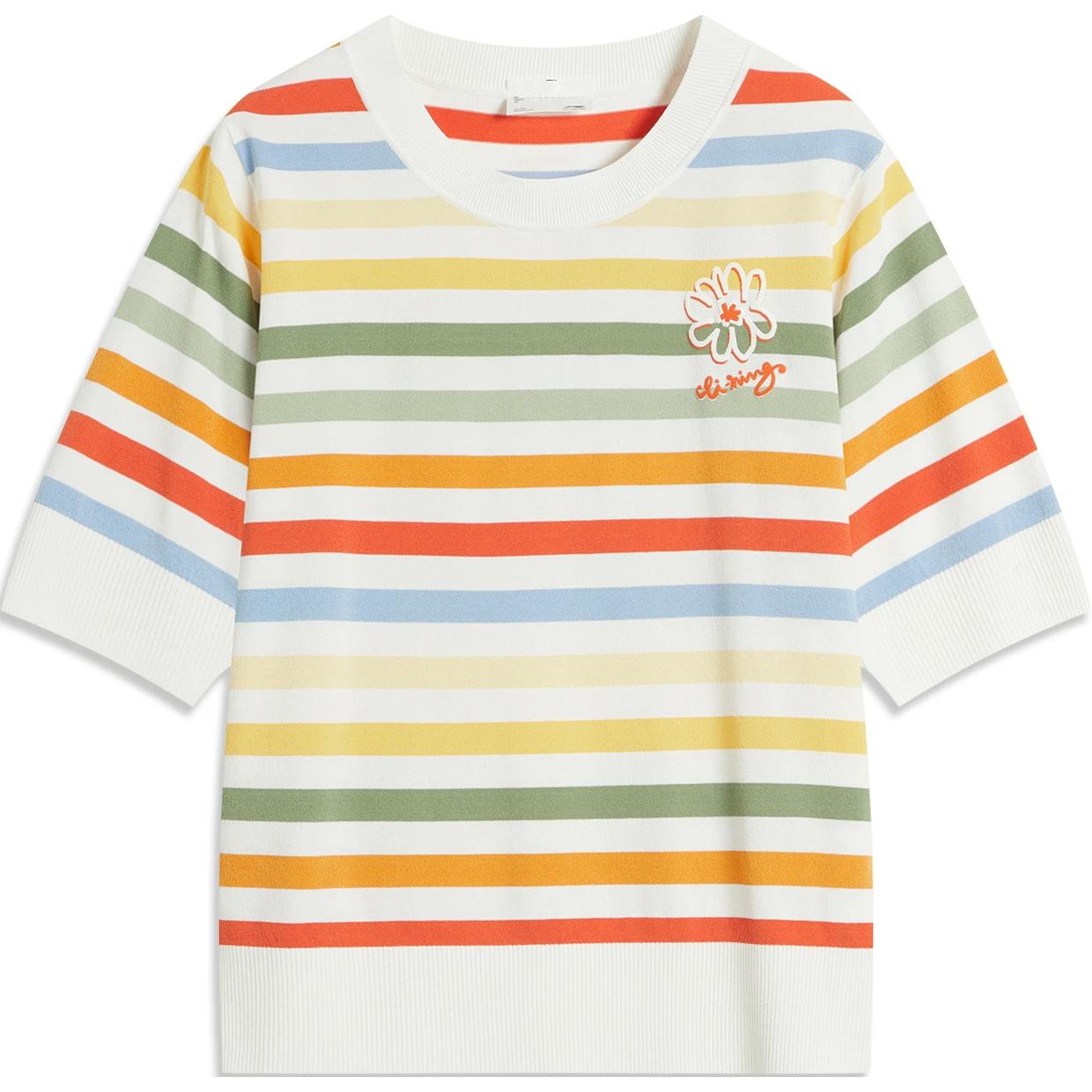 LINING Футболка Sports Life Collection женская в желтую полоску
LINING Футболка Sports Life Collection женская в желтую полоску