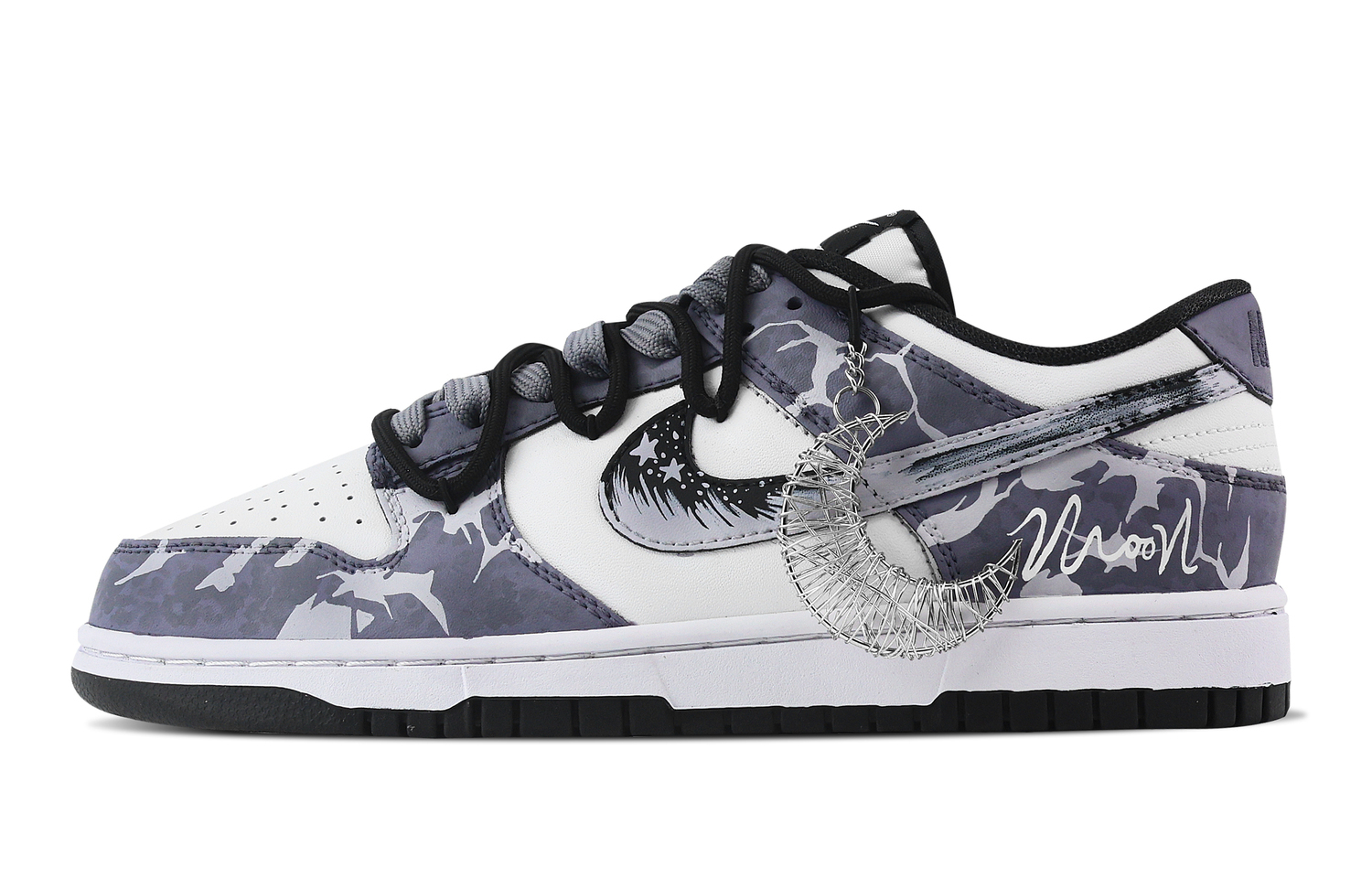 Nike Пурпурные ночные звездолунные нескользящие износостойкие низкие скейтбордские кроссовки унисекс фиолетовый белый, цвет Purple White
Nike Пурпурные ночные звездолунные нескользящие износостойкие низкие скейтбордские кроссовки унисекс фиолетовый белый, цвет Purple White