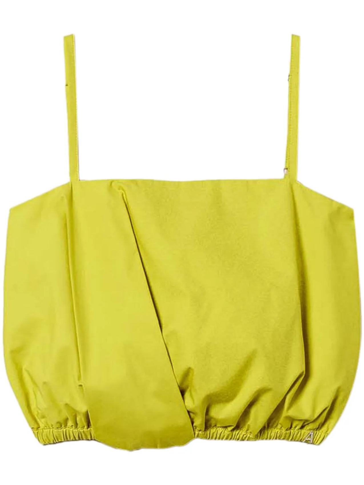 TWINSET укороченный поплиновый топ, зеленый 
TWINSET укороченный поплиновый топ, зеленый