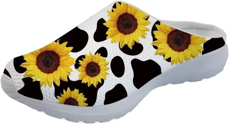 Кроссовки Forchrinse Blue Dolphin для женщин с эластичной вставкой, мужские садовые сабо с поддержкой свода, повседневная обувь, тапочки для дома, сандалии, легкие, Sunflower on Cow
Кроссовки Forchrinse Blue Dolphin для женщин с эластичной вставкой, мужские садовые сабо с поддержкой свода, повседневная обувь, тапочки для дома, сандалии, легкие, Sunflower on Cow