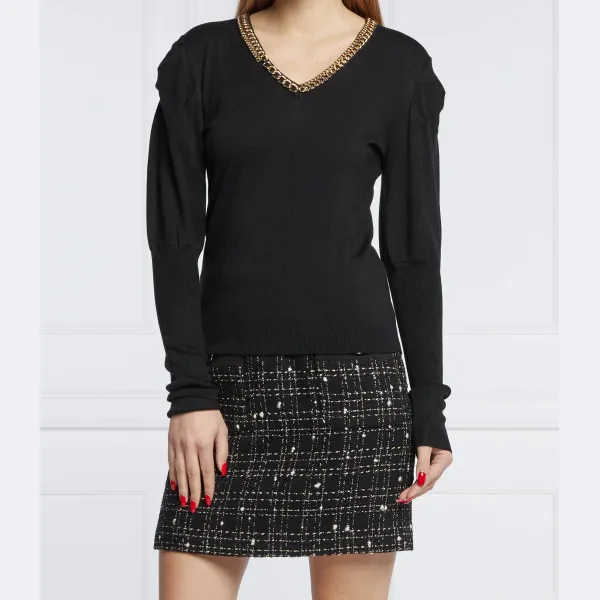 Свитер обычного кроя Liu Jo, черный
Свитер обычного кроя Liu Jo, черный