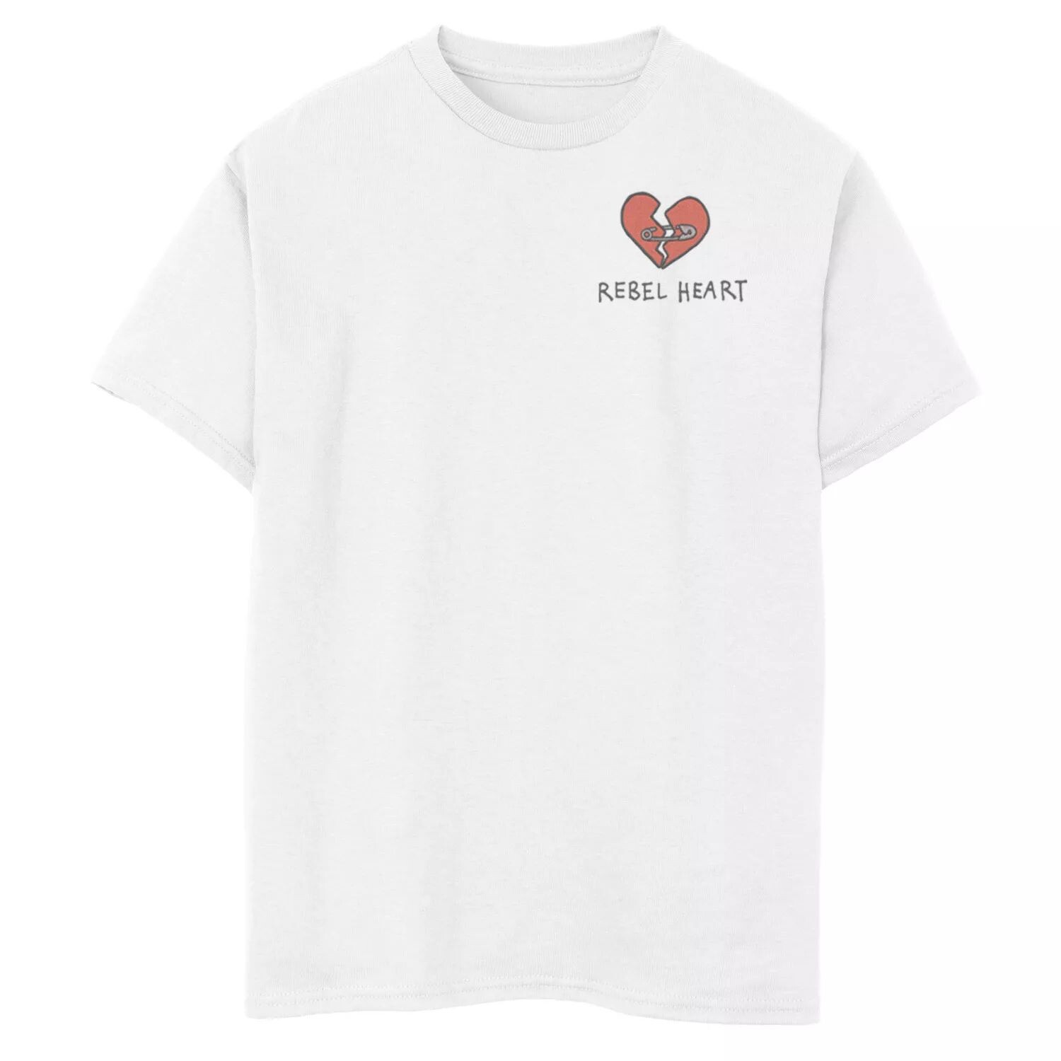 Футболка с рисунком на груди Disney's Cruella для мальчиков 8–20 Rebel Heart с нашивкой на левой стороне груди Disney
Футболка с рисунком на груди Disney's Cruella для мальчиков 8–20 Rebel Heart с нашивкой на левой стороне груди Disney