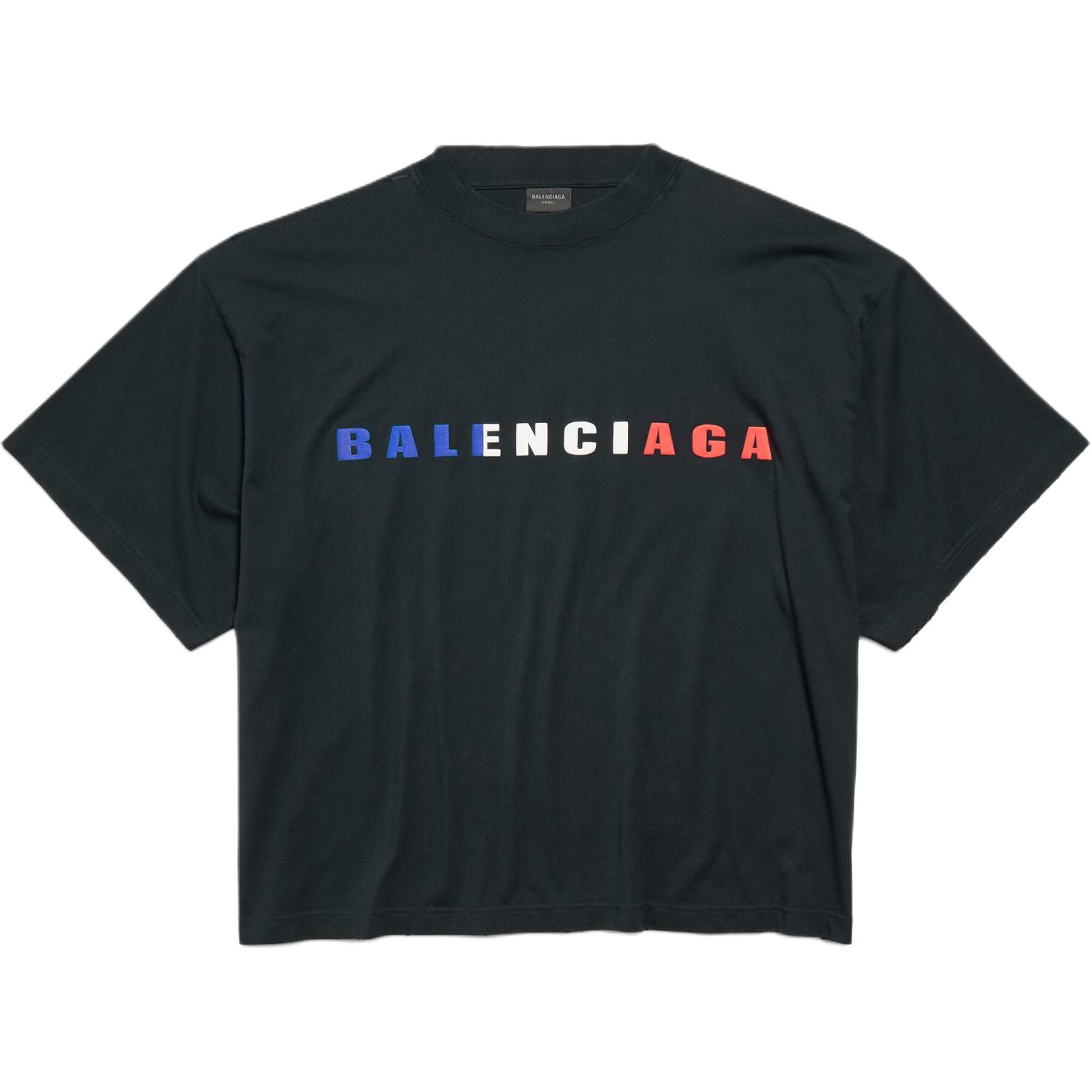 Футболка с рукавом дроп шоулдер женская свободный крой Balenciaga, черный
Футболка с рукавом дроп шоулдер женская свободный крой Balenciaga, черный