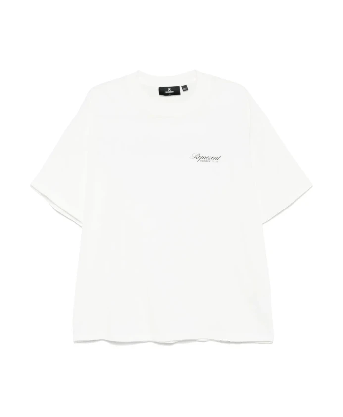 Футболка с надписью "Club script" белого цвета Represent, белый
Футболка с надписью "Club script" белого цвета Represent, белый