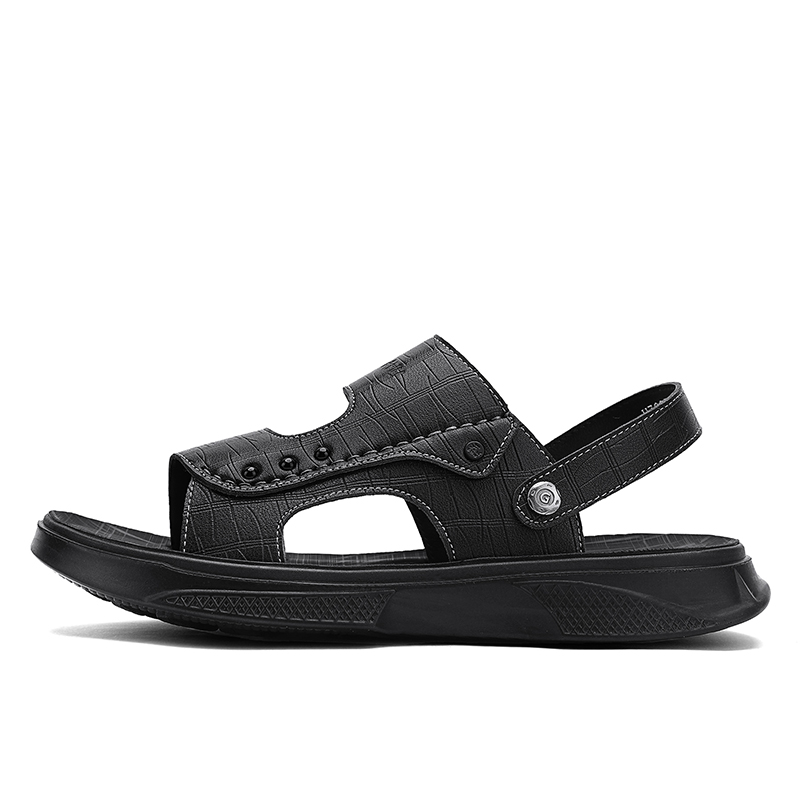 LONGYING Пляжные сандалии мужские, черно-коричневые
LONGYING Пляжные сандалии мужские, черно-коричневые