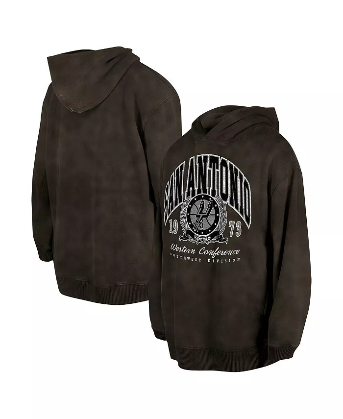 Мужская и женская худи оверсайз с принтом San Antonio Spurs в цвете charcoal, выполненная из флиса с эффектом пигментной стирки New Era
Мужская и женская худи оверсайз с принтом San Antonio Spurs в цвете charcoal, выполненная из флиса с эффектом пигментной стирки New Era