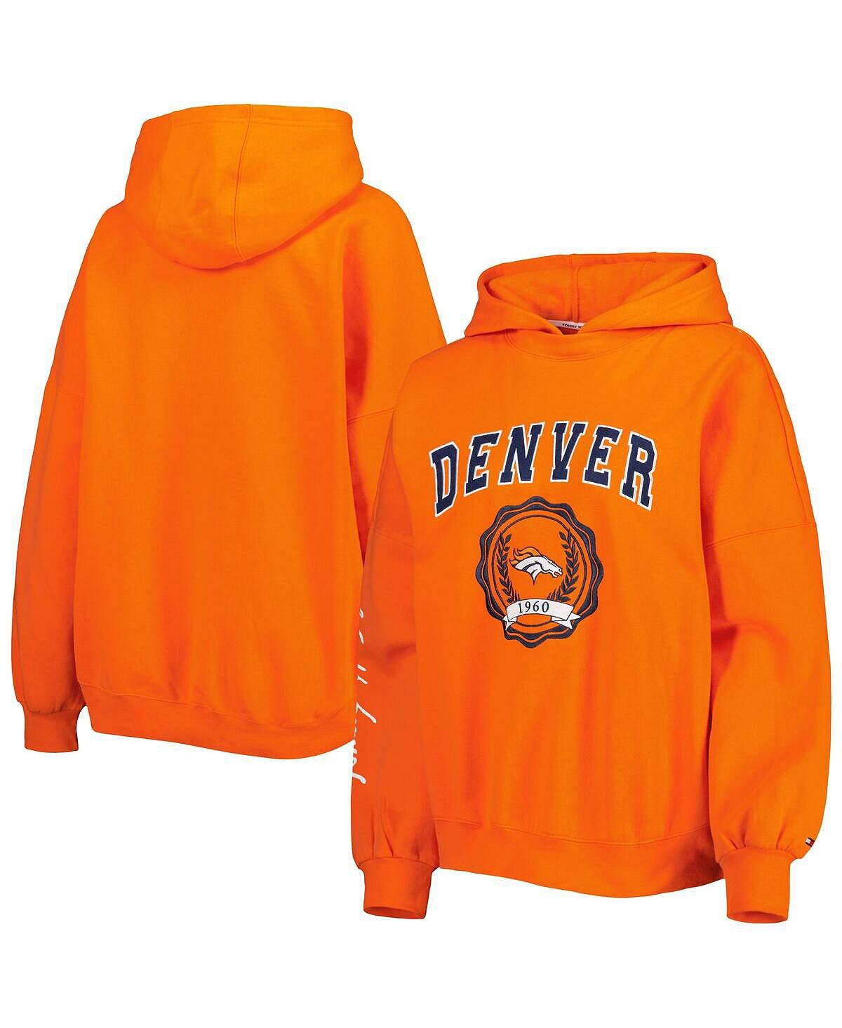 Женский оранжевый пуловер с капюшоном Denver Broncos Becca с заниженными плечами Tommy Hilfiger
Женский оранжевый пуловер с капюшоном Denver Broncos Becca с заниженными плечами Tommy Hilfiger