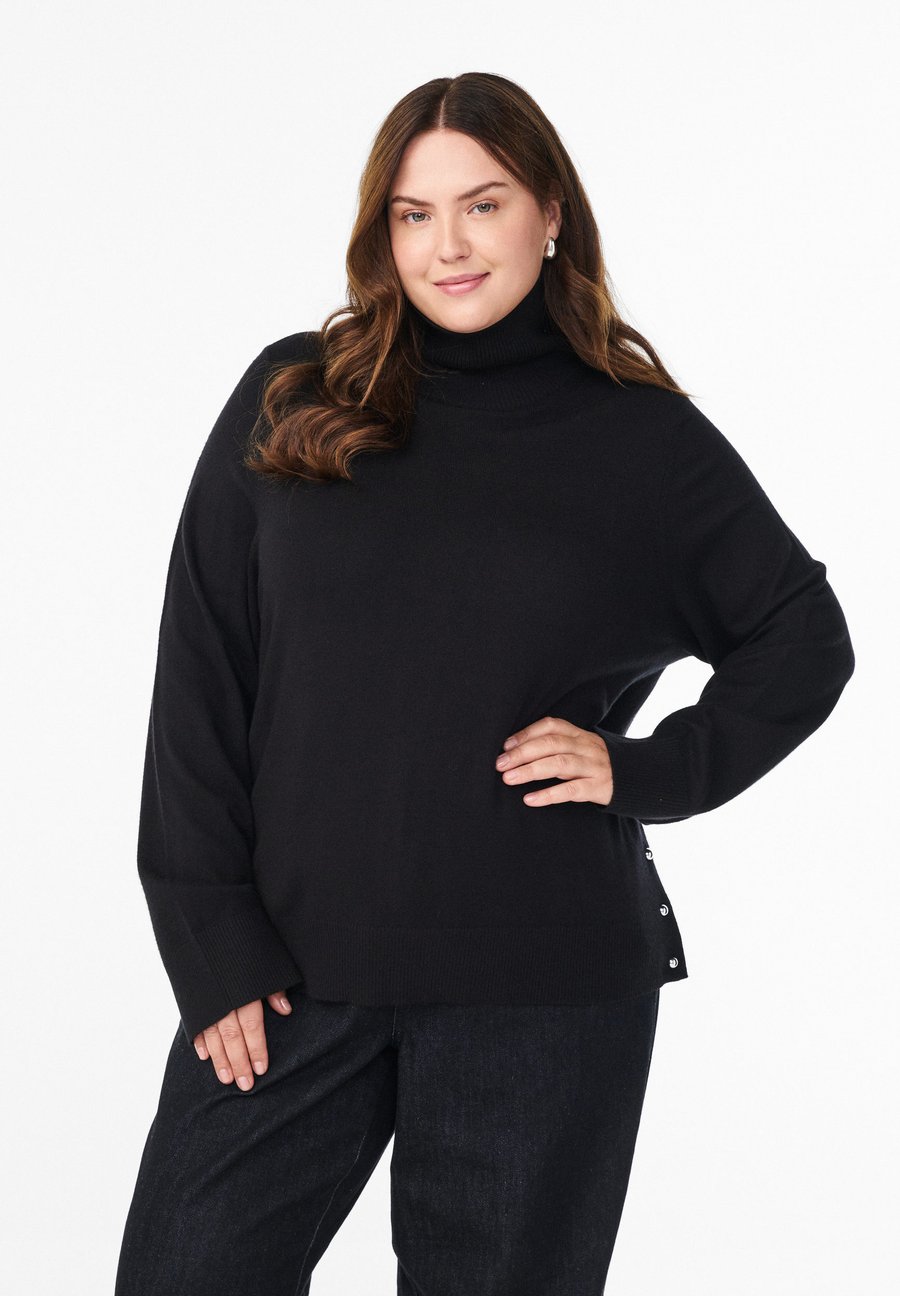 Джемпер Zizzi Jumper, Black
Джемпер Zizzi Jumper, Black